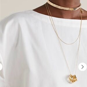Roxanne Assoulin “Mixer” Gold Chocker